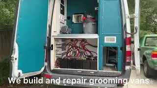 Wag n Tails grooming van generator conversion to inverter system