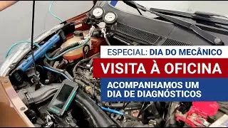 Dia do Mec&acirc;nico: visita &agrave; Repair Car Service + diagn&oacute;stico no Ka 1.5, Golf e Captur