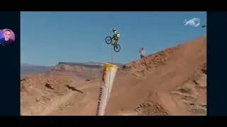 Adolf Silva second ass show in the first run on Red Bull rampage 2025