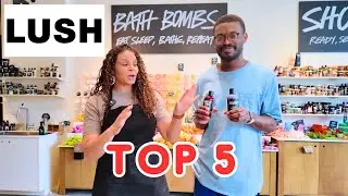 Top 5 Bestsellers in Shower at Lush - Spring 2025
