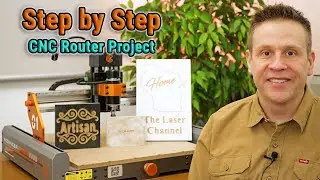 How to make CNC Router Projects-  Artisan 01 by WIZMAKER #wizmaker #cncrouter #project #howto