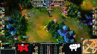 Low Land Lions vs DragonBorns Game 2 - Riot Games European Season 3 Online Ranked Qualifier