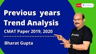 CMAT Exam | Previous years Trend Analysis | Paper 2019,2020 | Bharat Gupta