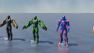 Evolution of Iron Man Suits | 3D Comparison (Mark 1 to 85)Evolution of Iron Man Suits  3D Comparison