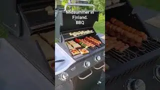 BBQ Midsummer in Finland #finland #food