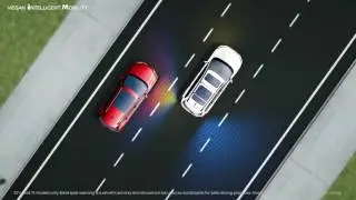 Nissan Pathfinder - Blind Spot Warning