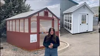Custom Greenhouse With Solar Fan