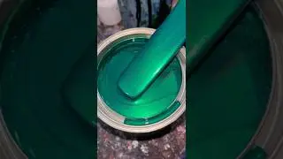 Crystal Green | Car Paint #shorts #viral