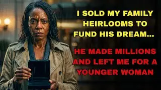 I Sold My Jewelry For His Business He Made Success And Replaced Me