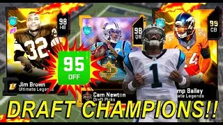 MADDEN 20 DRAFT CHAMPIONS - TRYING TO DRAFT THE BEST TEAM WITH UPDATED DRAFTS!!