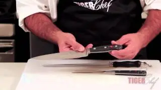 F. Dick 3 Piece Carving Knife Set Showcased by Chef Dangoor -- TigerChef