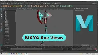 Maya axe Views