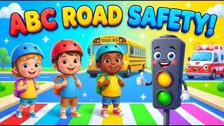 ABC Road Safety for Kids 🚦 | Learn Alphabet A&ndash;Z | Safe Habits for Toddlers