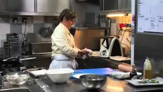 Tataki Sea Moorhen by award winning italian chef Viviana Varese