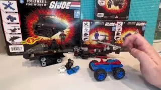 G.I. Joe bricks, do they compare to LEGO? Awesome box art! Epic fail!!!! Decent minifigs.