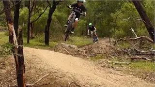 Lysterfield MTB - State Mountain Bike Course Descent