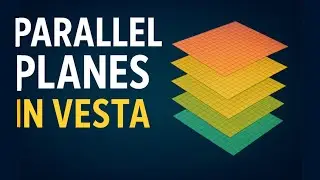 VESTA Tutorial - 17 Creating Parallel Planes in VESTA