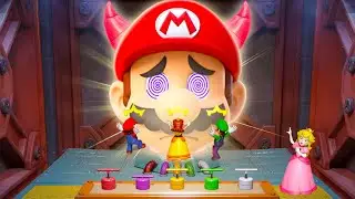 UNLUCKY Mario Wins only 3 minigames | Mario Party Superstars all minigames (Master difficulty)