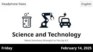 February 14, 2025 Friday (Science & Tech)