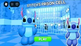 STITCH'S PRISON RUN (OBBY) I ROBLOX OBBY Gameplay Full Walkthrough NO DEATH 4K