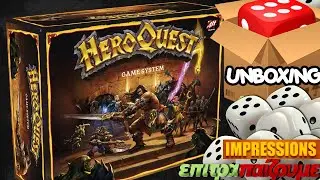 HeroQuest (Nέα Έκδοση 2022) - Unboxing & Impressions by Epitrapaizoume.gr