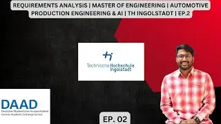 REQUIREMENTS ANALYSIS | M - ENGI. | AUTOMOTIVE PRODUCTION ENGINEERING & AI | TH INGOLSTADT | EP.2