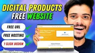 How to Create a Digital Product Selling Website (FREE METHOD) | Digital products to Sell Online