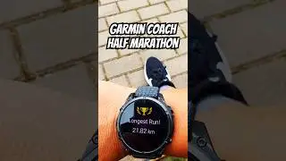 GARMIN FENIX 8 GARMIN COACH HALF MARATHON #garmin