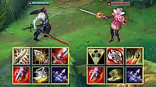 YONE vs FIORA FULL BUILD FIGHTS & Best Moments!