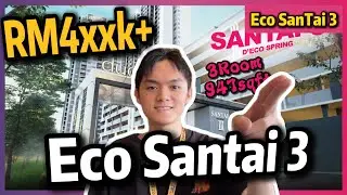 Own an Eco World Home for only RM2,000/Month‼️ 【Eco Santia 3】Low Density & Walking to Eco Palladium!