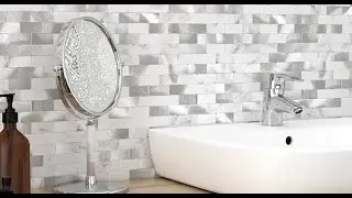 Thin and light weight DIY stick on wall tile sticker.