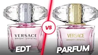Versace Bright Crystal Parfum vs Edt