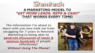 Stemtech | How To Sign Up More Reps & Increase Cash Flow