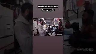 sparring
