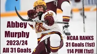ABBEY MURPHY IS AN ELITE GOAL SCORER and an ABSOLUTE MENACE!! 2023/24 All 31 Goals
