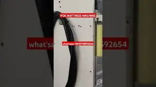 POE MATTRESS MACHINE PILLOW CUSHION BED MATTRESS PRODUCTION MACHINE