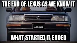 The End Of Lexus As We Know It?