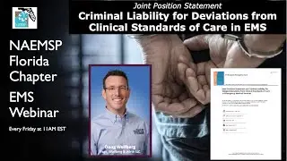 Doug Wolfberg: Criminal Liability in EMS (12/12/25)