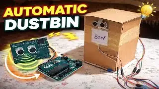 How to Make an Automatic Dustbin Using Arduino and Ultrasonic Sensor | DIY Project
