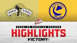 Brandon Wheat Kings at Saskatoon Blades 01/14 | WHL Highlights 2025-26