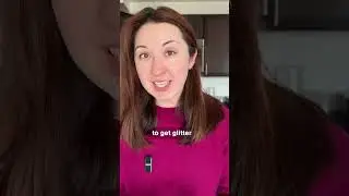 Eco-Friendly Glitter Hack!
