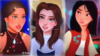 Disney Princess GLOW UP TikTok Compilation