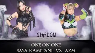 STARDOM - Saya Kamitani vs AZM World Wonder Ring NJPW Strong WWE2K25 One On One Match