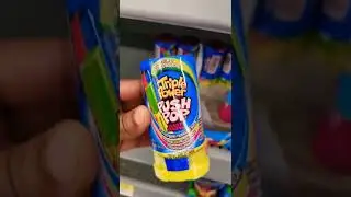 Triple Power Push Pop Candy 3 pops in 1 #shorts #candy