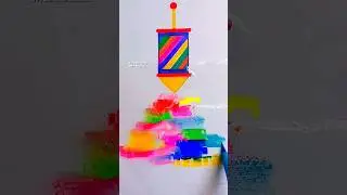 Easy Holi Pichkari Drawing #drawing #holidrawing #happyholi #shorts