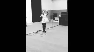 Ronnie Radke rehearsing 