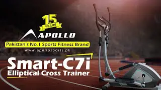 Apollo Smart-C7i Elliptical Cross Trainer MagneticTension Full Body Workout Review Home Use Pakistan