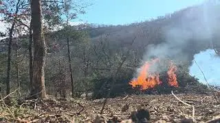 Gas/diesel controlled burn 09 Jan 2026