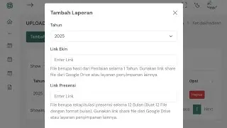 Cara cepat upload pelaporan presensi dan ekin di absensi kemenag