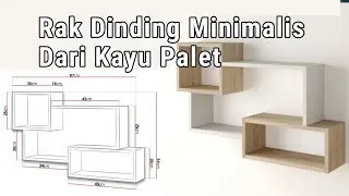 Desain Rak Dinding Minimalis Beserta Ukurannya